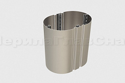 Облицовка колонн нержавеющей сталью в Перми. Готовые проекты ПерилаГлавСнаб - фото 2