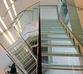 Стеклянные ступени и площадки для колодезной лестницы в Перми. Готовые проекты ПерилаГлавСнаб - фото 1