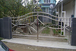 Нержавеющие калитки в Перми. Готовые проекты ПерилаГлавСнаб - фото 11