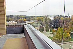 Стеклянные перила для балконов в Перми. Готовые проекты ПерилаГлавСнаб - фото 30