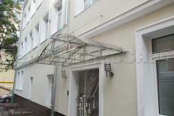 Козырьки и навесы на металлокаркасе в Перми. Готовые проекты ПерилаГлавСнаб - фото 2