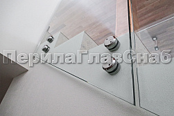 Цельностеклянные ограждения на несущем стекле в Перми. Готовые проекты ПерилаГлавСнаб - фото 19