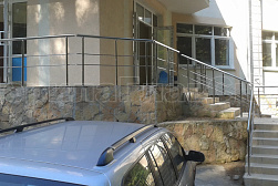 Перила и ограждения из нержавеющей стали с двумя ригелями в Перми. Готовые проекты ПерилаГлавСнаб - фото 5