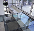 Стеклянный потолок на межэтажной площадке в Перми. Готовые проекты ПерилаГлавСнаб - фото 1