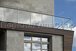 Ограждения из нержавейки со стеклом в Перми. Готовые проекты ПерилаГлавСнаб - фото 17 Ограждения из нержавейки со стеклом в Перми. Готовые проекты ПерилаГлавСнаб - фото 17