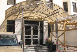 Козырьки и навесы на металлокаркасе в Перми. Готовые проекты ПерилаГлавСнаб - фото 29