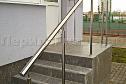 Ограждения и перила без ригелей из нержавеющей стали (без заполнения) в Перми. Готовые проекты ПерилаГлавСнаб - фото 14
