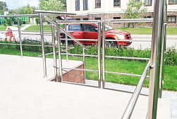 Ограждение лестницы от детей в Перми. Готовые проекты ПерилаГлавСнаб - фото 10