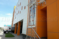 Козырьки и навесы на металлокаркасе в Перми. Готовые проекты ПерилаГлавСнаб - фото 12