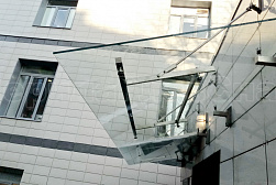 Козырьки и навесы на металлокаркасе в Перми. Готовые проекты ПерилаГлавСнаб - фото 9