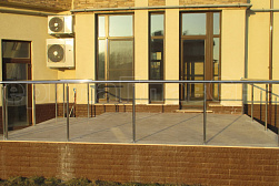 Ограждения и перила без ригелей из нержавеющей стали (без заполнения) в Перми. Готовые проекты ПерилаГлавСнаб - фото 10